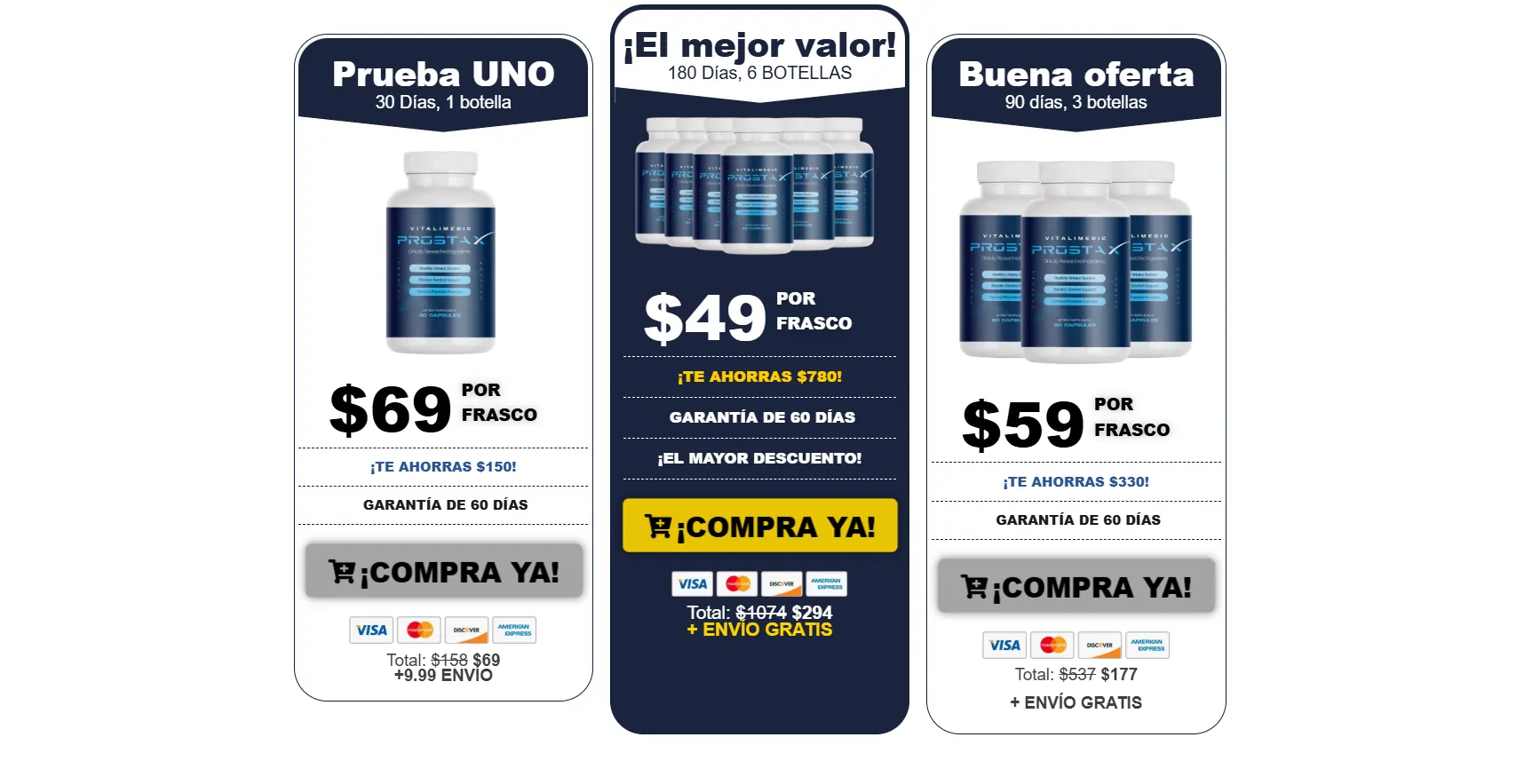 ProstaX price